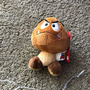 Super Mario mushroom stuffed